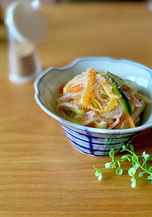 抱えて食べたくなる春雨サラダ-レシピのメイン写真