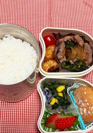 中学生のお弁当　2024.2.1-レシピのメイン写真