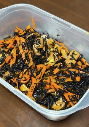 レンジで★ひじきの煮物-レシピのメイン写真