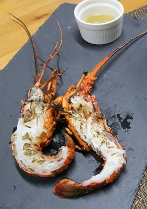 伊勢海老のゆずこしょうバターソース添え-レシピのメイン写真