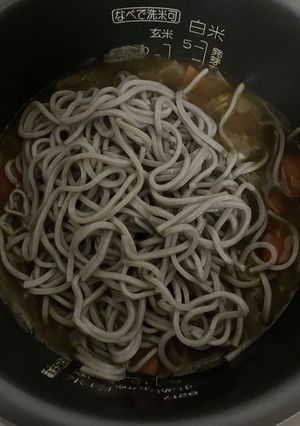 おいらの蕎麦カレー-レシピのメイン写真