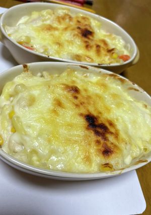 誰でも簡単！いちから作るチーズグラタン♫-レシピのメイン写真