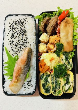 中学生弁当2024.2.1-レシピのメイン写真