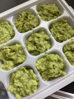 離乳食初期〜お野菜パウダーのパンがゆ-レシピのメイン写真