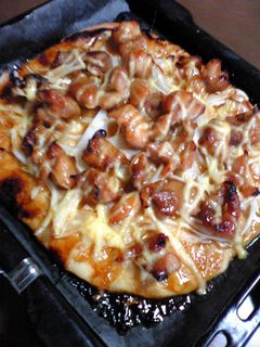 鶏の照り焼きのっけピザ-レシピのメイン写真