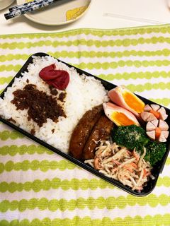 中学生男子 お弁当2/2-レシピのメイン写真
