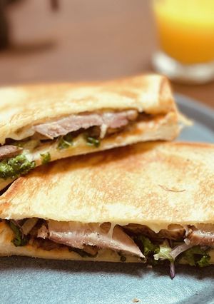 ホットローストポークサンド-レシピのメイン写真