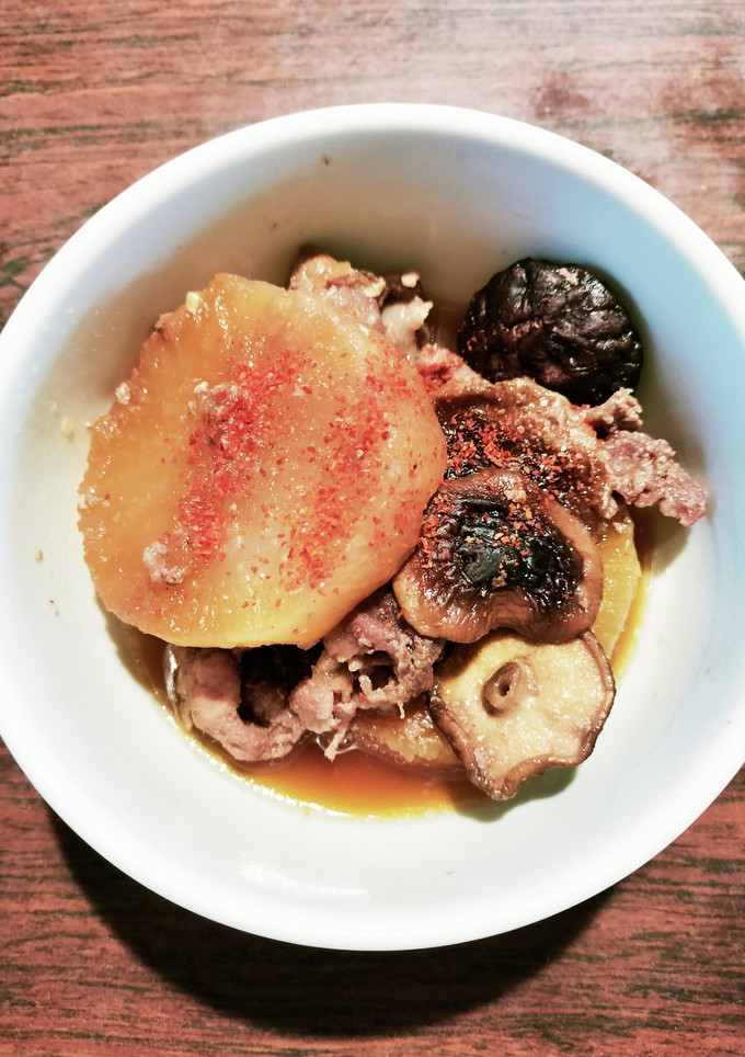 豚こま肉と大根と椎茸の煮物-レシピのメイン写真