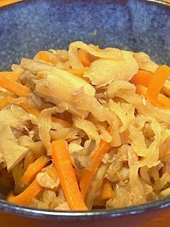 作り置き♡サッパリ味の切り干し大根の煮物-レシピのメイン写真