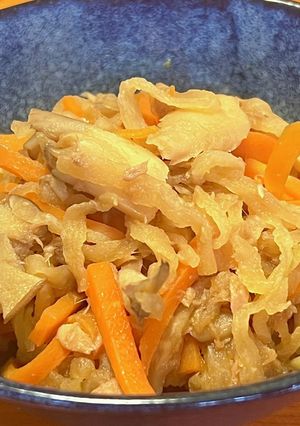 作り置き♡サッパリ味の切り干し大根の煮物-レシピのメイン写真