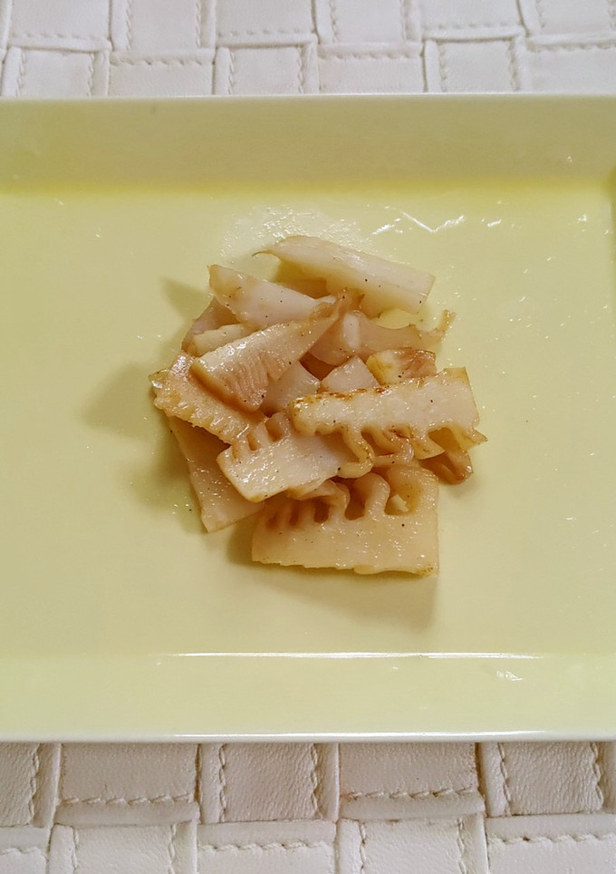 たけのこのバターしょうゆ炒め-レシピのメイン写真