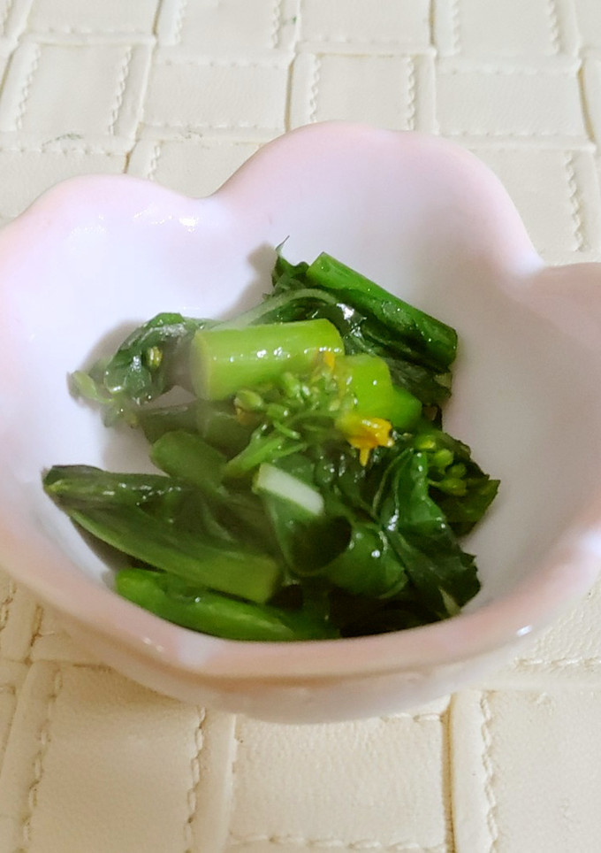 切って炒めるだけ☆菜の花炒め-レシピのメイン写真