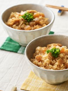 素材を味わう♪焼き大根の炊き込みご飯-レシピのメイン写真