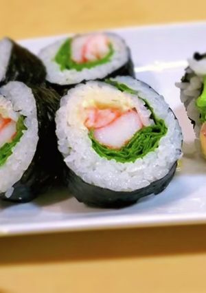 毎年節分はこれ！巻きすなし簡単恵方巻き-レシピのメイン写真