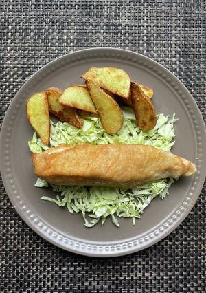 鶏胸肉でスパイシームニエル　-レシピのメイン写真