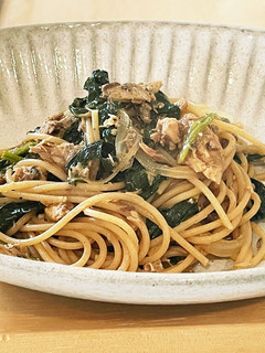 鯖缶と酢で!さっぱりパスタ-レシピのメイン写真