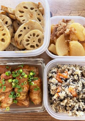 1週間のお弁当2/5-レシピのメイン写真