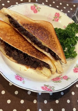 あんバターホットサンド-レシピのメイン写真