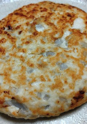 ヘルシー★レンコン入り 鶏バーグ-レシピのメイン写真