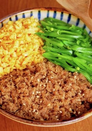 手軽にお魚！お弁当に！ツナごまそぼろ-レシピのメイン写真