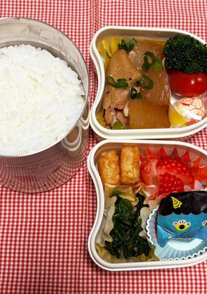 中学生のお弁当　2024.2.2-レシピのメイン写真