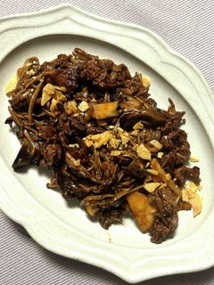 牛肉ときのこの中国醤油炒め-レシピのメイン写真