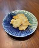 天ぷら衣があまったらガリの天ぷら