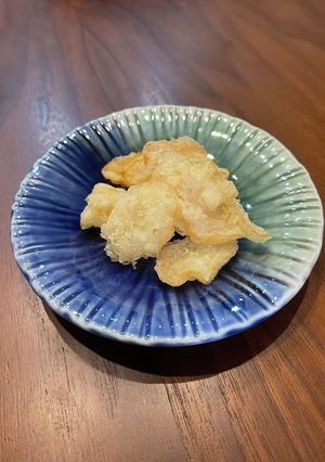 天ぷら衣があまったらガリの天ぷら-レシピのメイン写真