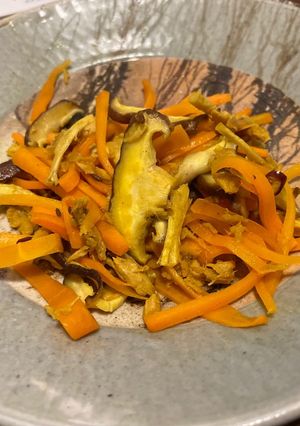 人参ツナ椎茸のスパイス炒め-レシピのメイン写真
