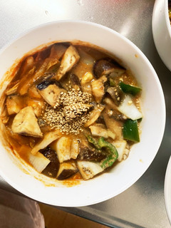 根菜茄子白菜簡単きな粉チリ味温野菜サラダ-レシピのメイン写真