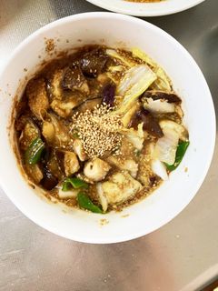 根菜茄子白菜オイごま甘酢煮味温野菜サラダ-レシピのメイン写真