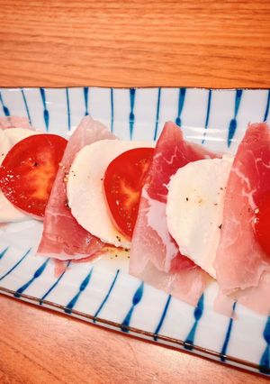 絶品！トマトと生ハムのカプレーゼ-レシピのメイン写真
