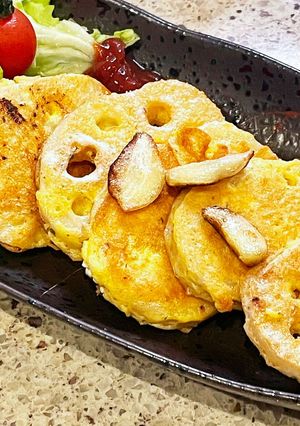 レンコンのピカタ-レシピのメイン写真