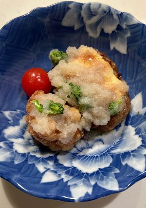 おろしチーズハンバーグ＆おろしから揚げ-レシピのメイン写真