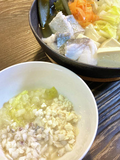 【離乳食7か月~】水炊きと雑炊-レシピのメイン写真