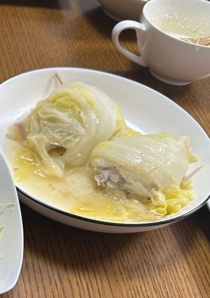 豚バラ肉の白菜巻き〜フォークとナイフで-レシピのメイン写真
