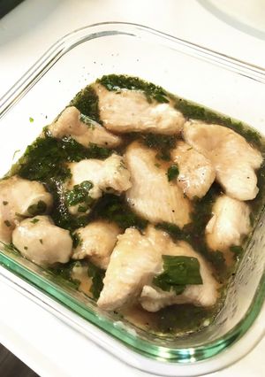 絶品！鶏胸肉の小ネギだれ♡栄養士レシピ♡-レシピのメイン写真