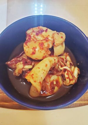 韓国おかんのやわヤリイカの韓国炒め煮-レシピのメイン写真