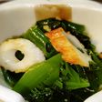 生わかめとちくわのサラダ。