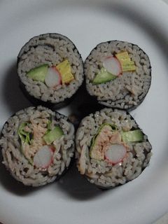 巻きずし風そば-レシピのメイン写真