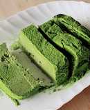 レンジで簡単★しっとり抹茶チーズケーキ