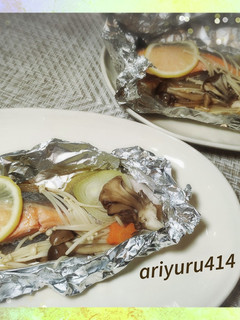 鮭のホイル焼き-レシピのメイン写真