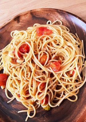 ミニトマトパスタ-レシピのメイン写真
