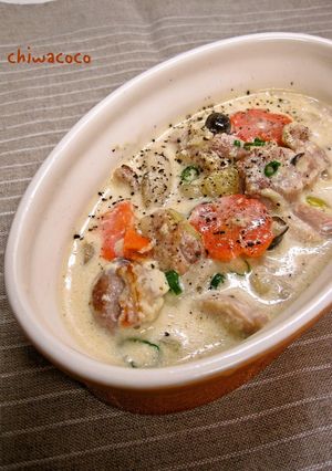 塩麹さんで和風クリーム煮-レシピのメイン写真