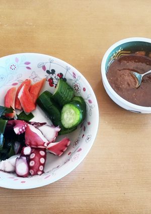 キュウリとタコの酢の物-レシピのメイン写真