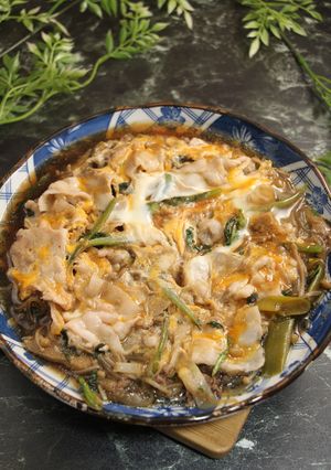 SDGs！すき焼きリメイク卵とじ-レシピのメイン写真