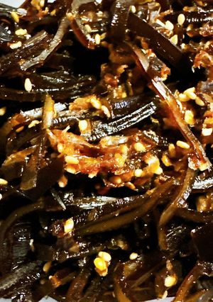昆布の佃煮ー昆布締め使用後ー-レシピのメイン写真