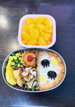 クラゲ弁当☆幼稚園保温庫用☆年少-レシピのメイン写真