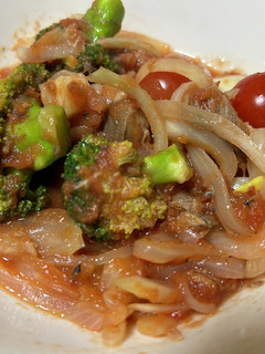 アクアパッツァ風!鯖缶のトマト煮込み-レシピのメイン写真