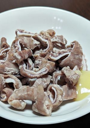 【珍味】鰤の胃袋（ふとう）の酢味噌和え-レシピのメイン写真